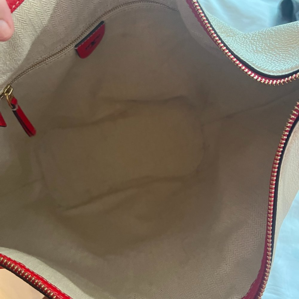 Tory Burch Mcgraw Color-Block Large Hobo Bag - image 5